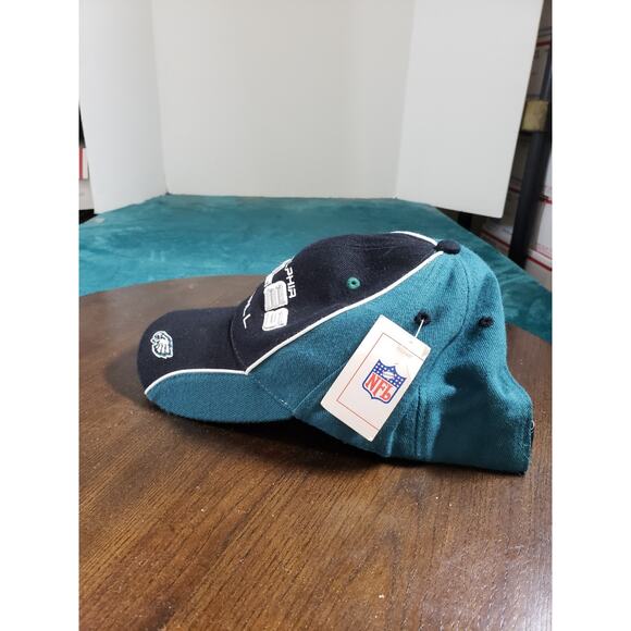 Philadelphia Eagles Hat Cap One Size Mens Black Logo Wool Acrylic Blend NFL NWT - Picture 5 of 10